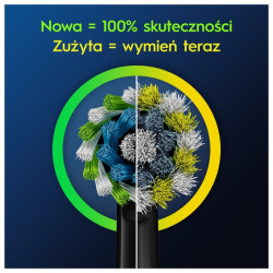 Oral-B Pro CrossAction Wymienne Końcówki Z Okrągłymi Główkami 12 Sztuk